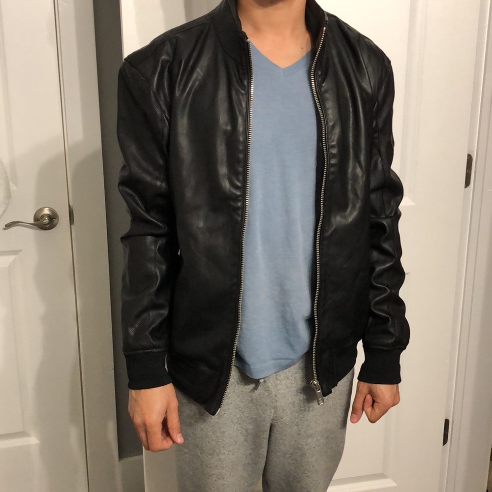 Zara Men’s Leather Jacket